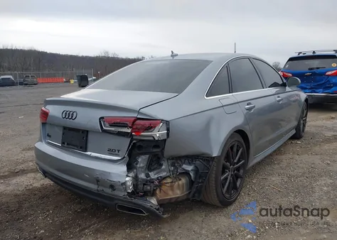2018 Audi A6 2.0T Premium из США, поврежденный, VIN WAUG8AFC5JN047914
